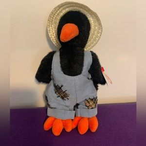 Vintage 1993 TY Beanie Babies Cawley the Scarecrow
